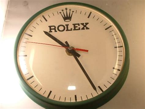 rolex clock ebay